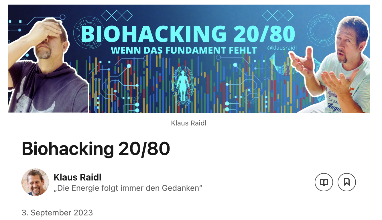 Biohacking Fundament Biohacking Fundament